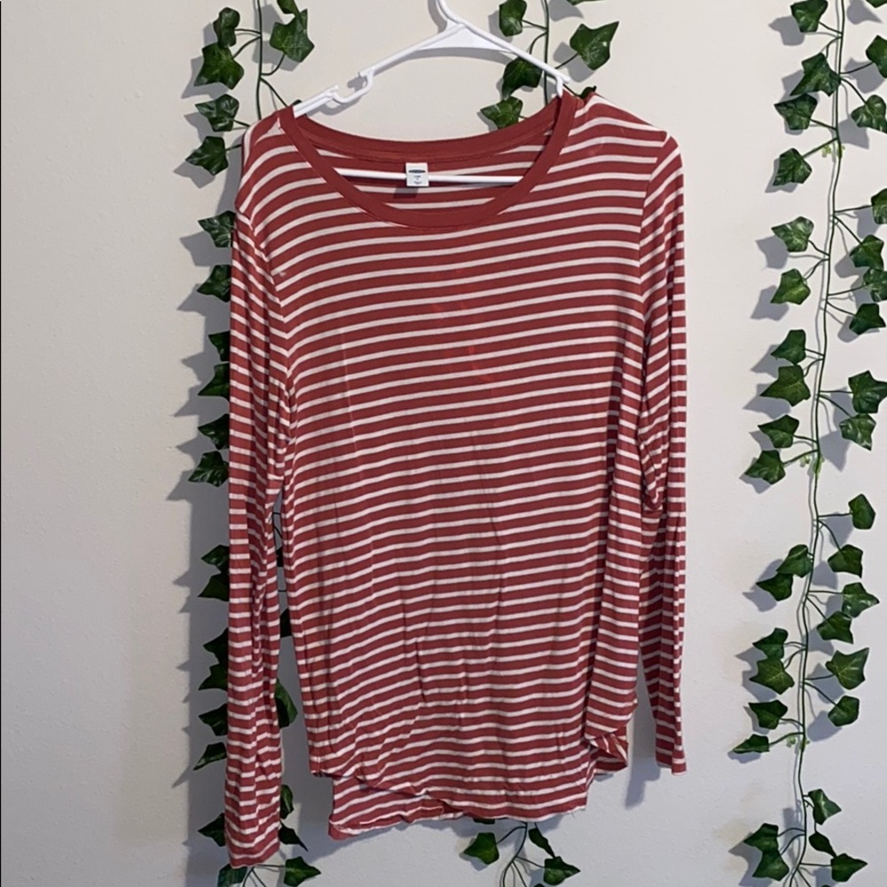 SOFT STRIPPED SHIRT OLD NAVY